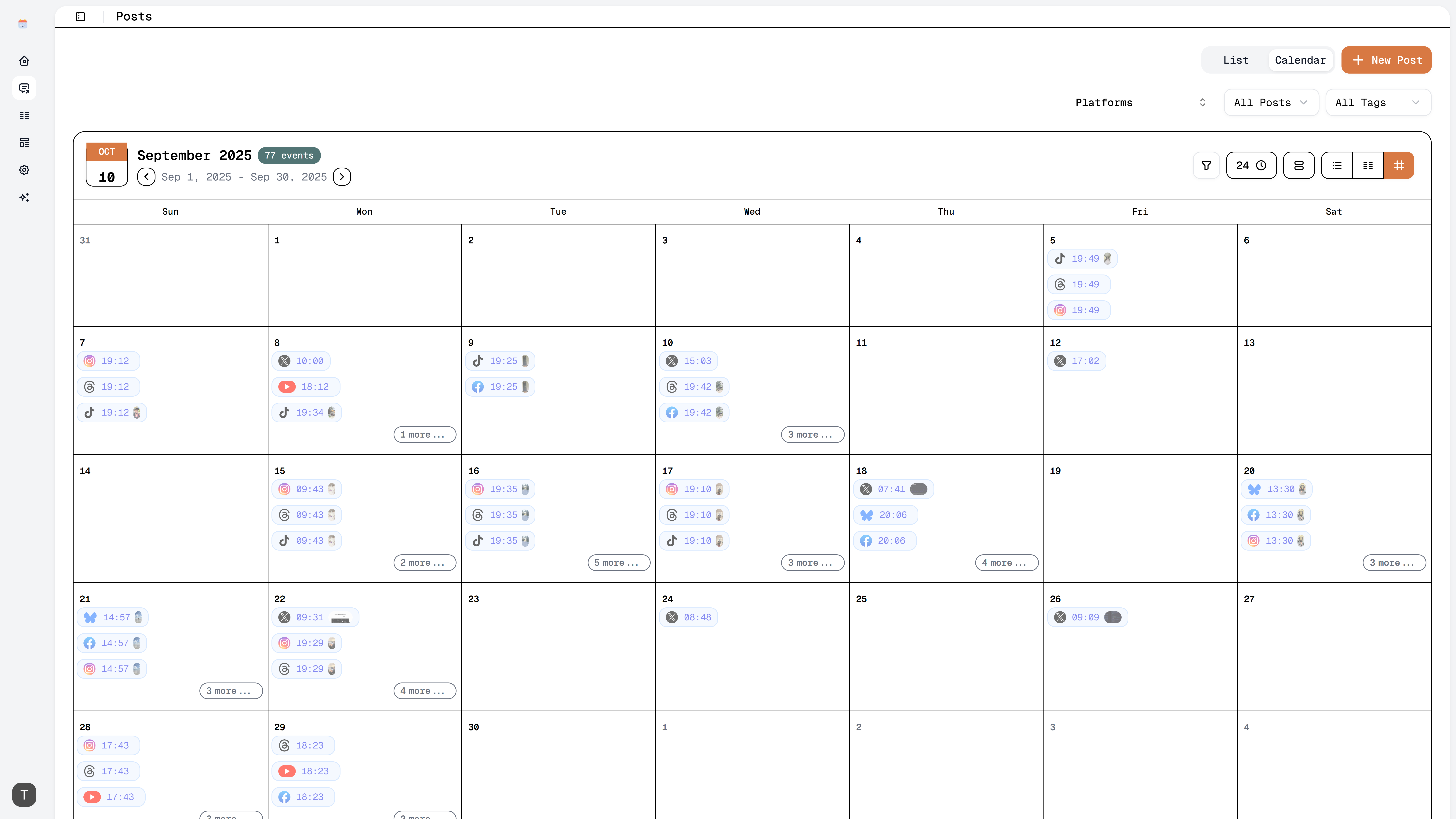 Schedulin Dashboard